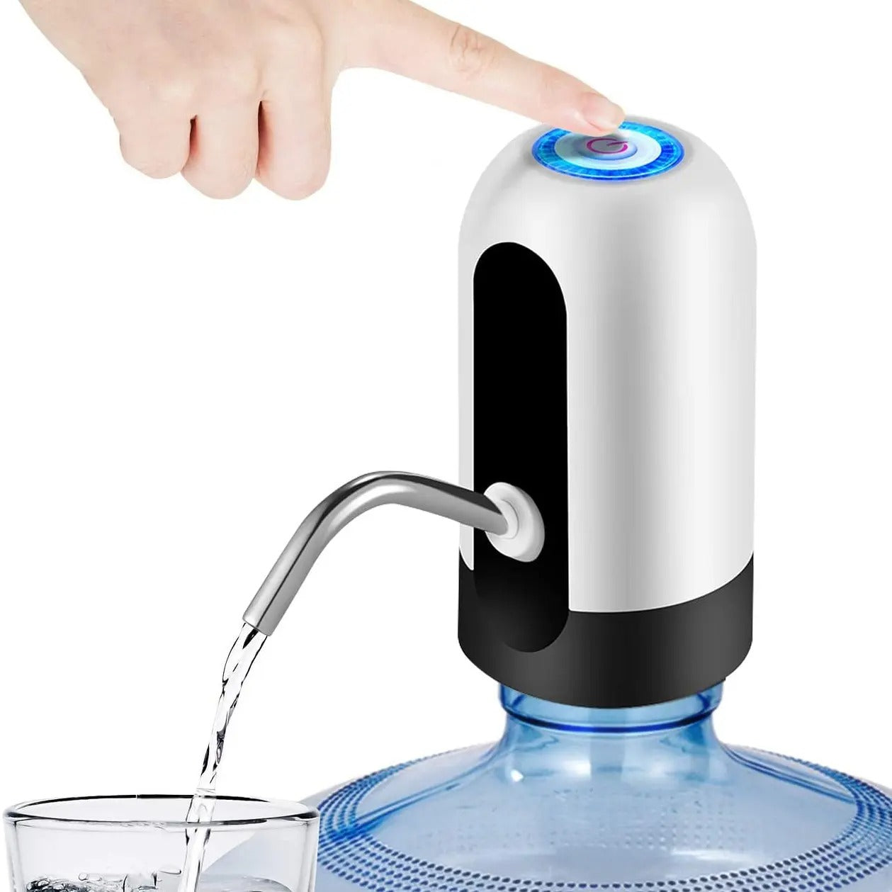 Automatic Water Dispenser Pump USB White – Sifat Mart Pakistan