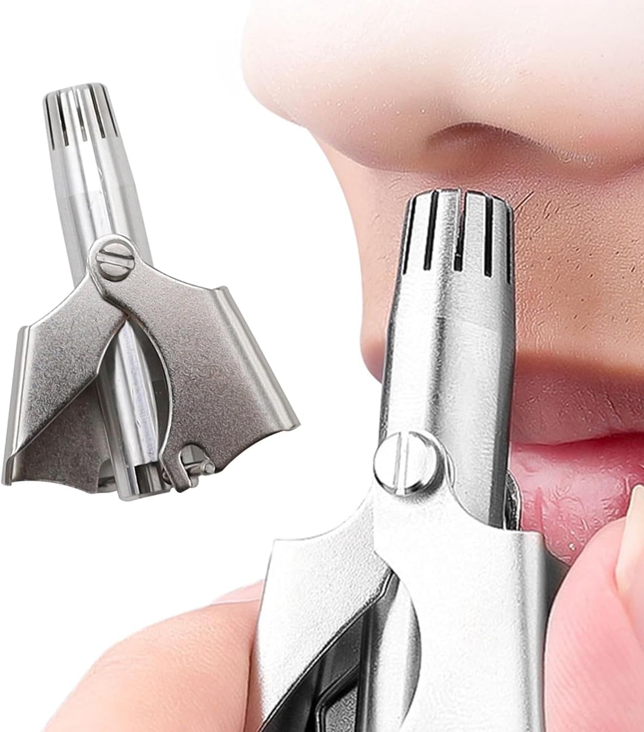 Nose Hair Trimmer Men In Use – Sifat Mart Pakistan