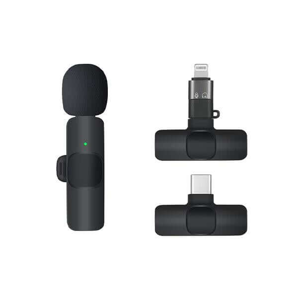 Wireless K9 collar microphone by SIFAT MART with adjustable strap and clip for dog training or communication.