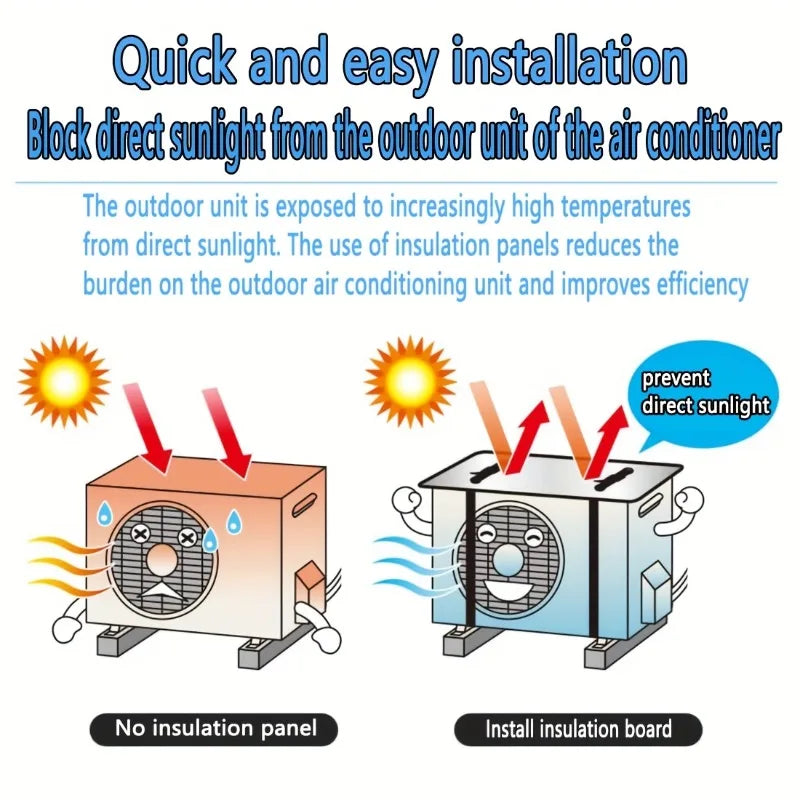 AC Outdoor Unit Cover Parts Set – Sifat Mart Pakistan