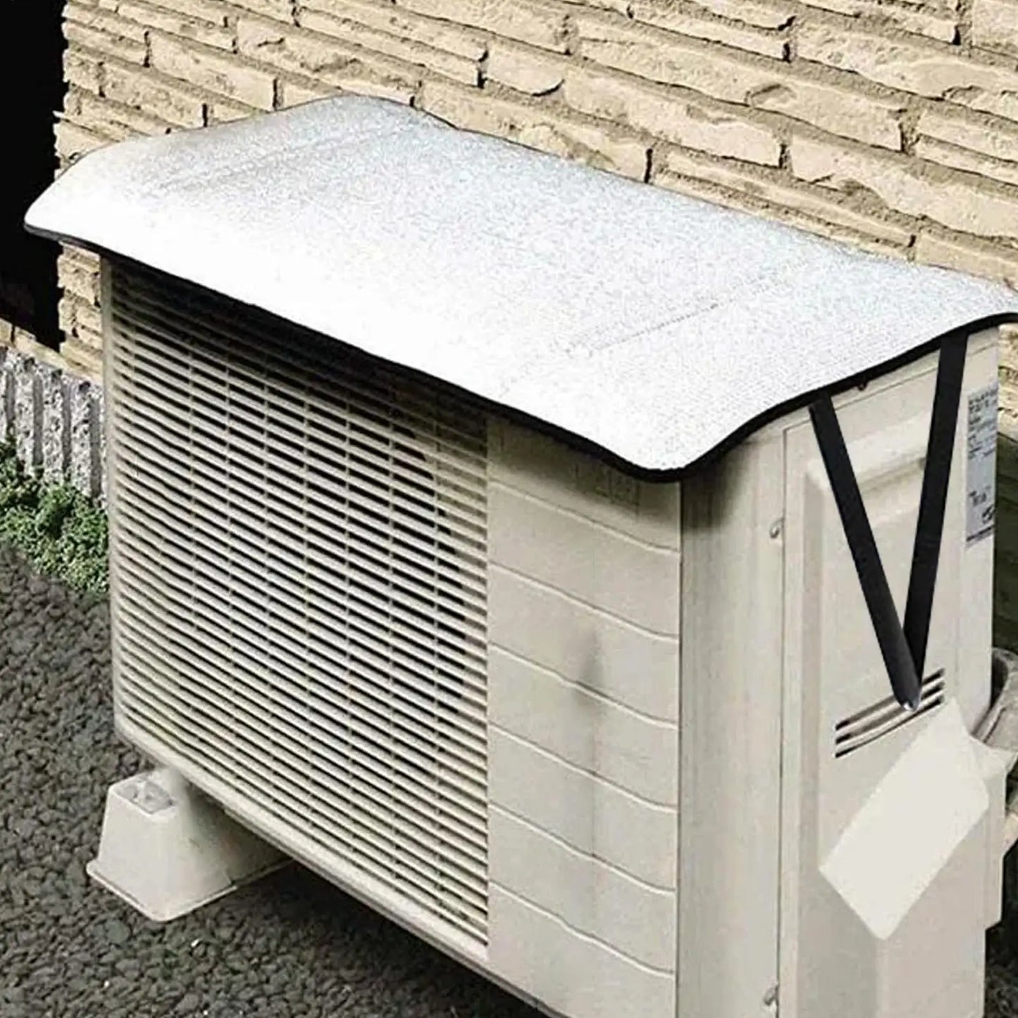 AC Outdoor Unit Cover Grey Side – Sifat Mart Pakistan