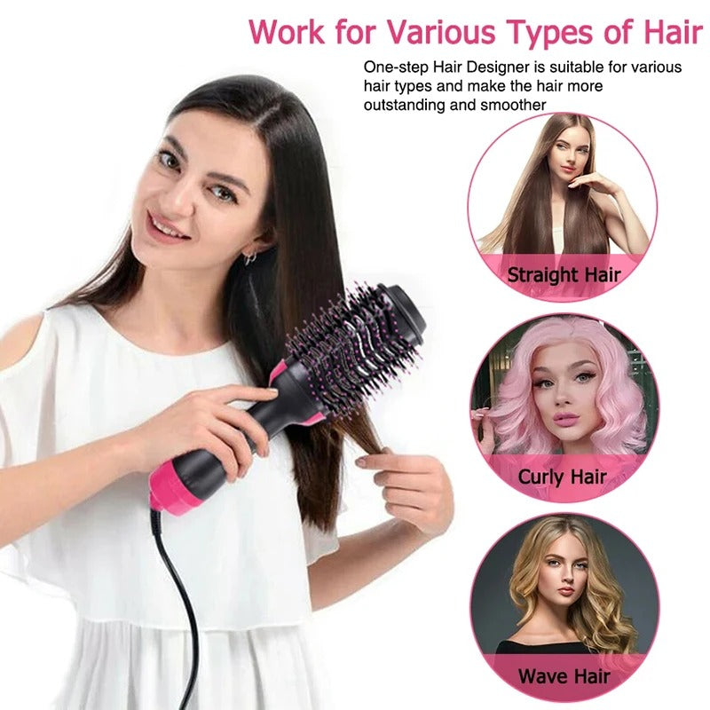One Step Hair Dryer Brush & Styler Volumizer for All Hair Types