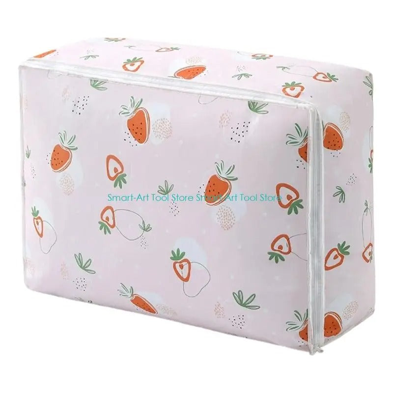 SIFAT MART zipper storage bag with secure closure, made of durable material, ideal for organizing clothes, linens, or accessories.