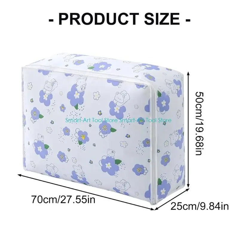 SIFAT MART storage bag with zipper, featuring a durable fabric exterior and secure zipper closure for organized storage.