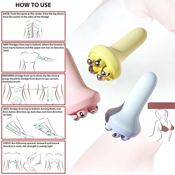 360 Roller Hand Massager Colors – Sifat Mart Pakistan