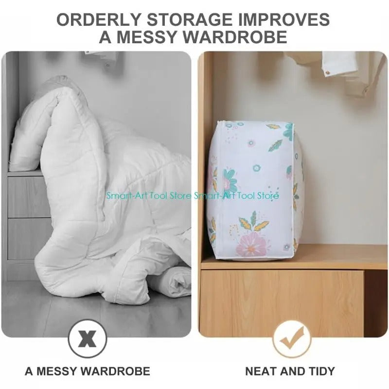 SIFAT MART zipper storage bag with secure closure, ideal for organizing clothing, accessories, or household items.