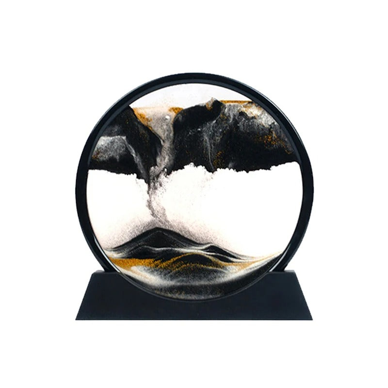 3D Moving Sand Art Lamp Black – Sifat Mart Pakistan