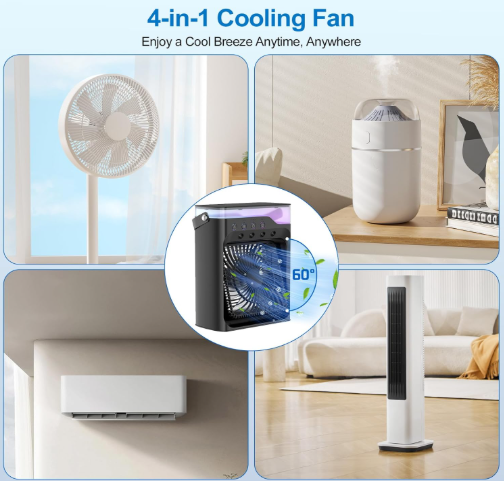 Personal Cooling Fan 3 Speed Pakistan – Sifat Mart