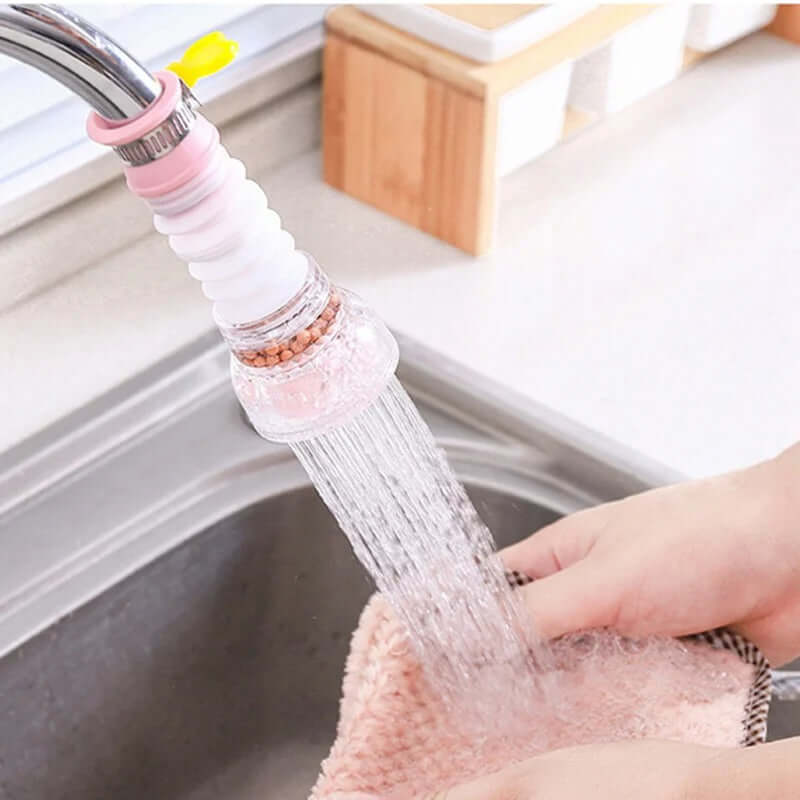 Retractable Faucet Water Filter In Use – Sifat Mart Pakistan