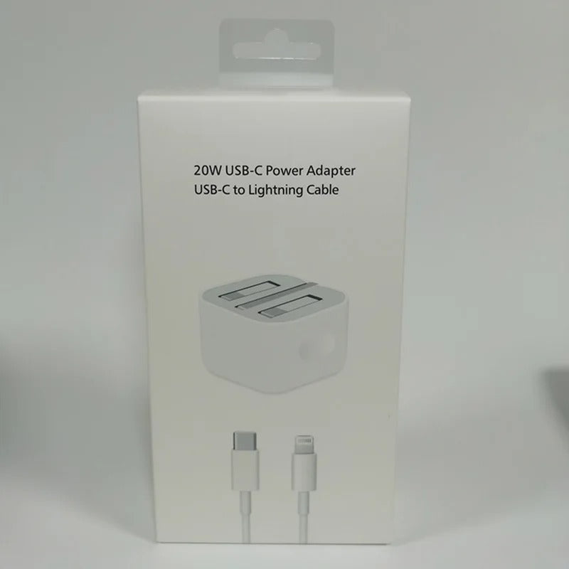 Apple 20W USB-C Power Adapter Side – Sifat Mart Pakistan