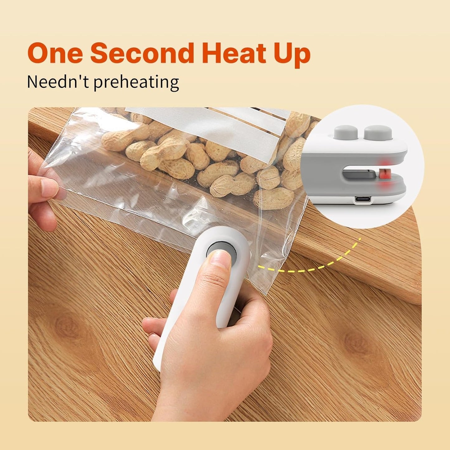 Mini Heat Sealer Cutter Bag Sealing – Sifat Mart Pakistan