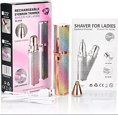 Eyebrow Trimmer Smooth Painless Hair Removal Set – Sifat Mart Pakistan