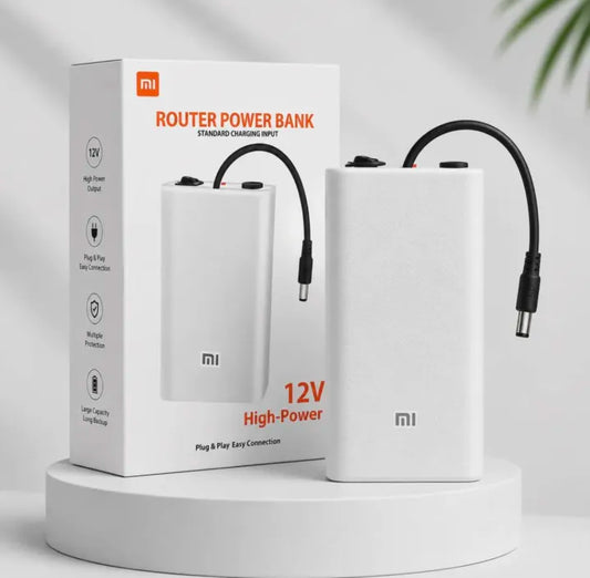 Mini UPS Wifi Power Bank White – Sifat Mart Pakistan
