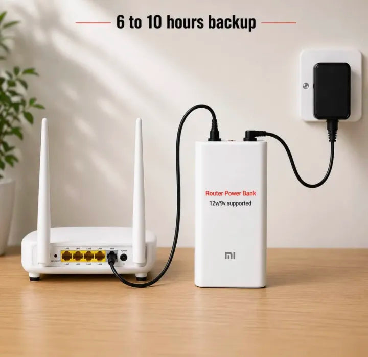 Premium Router Mini UPS 12V Pakistan – Sifat Mart