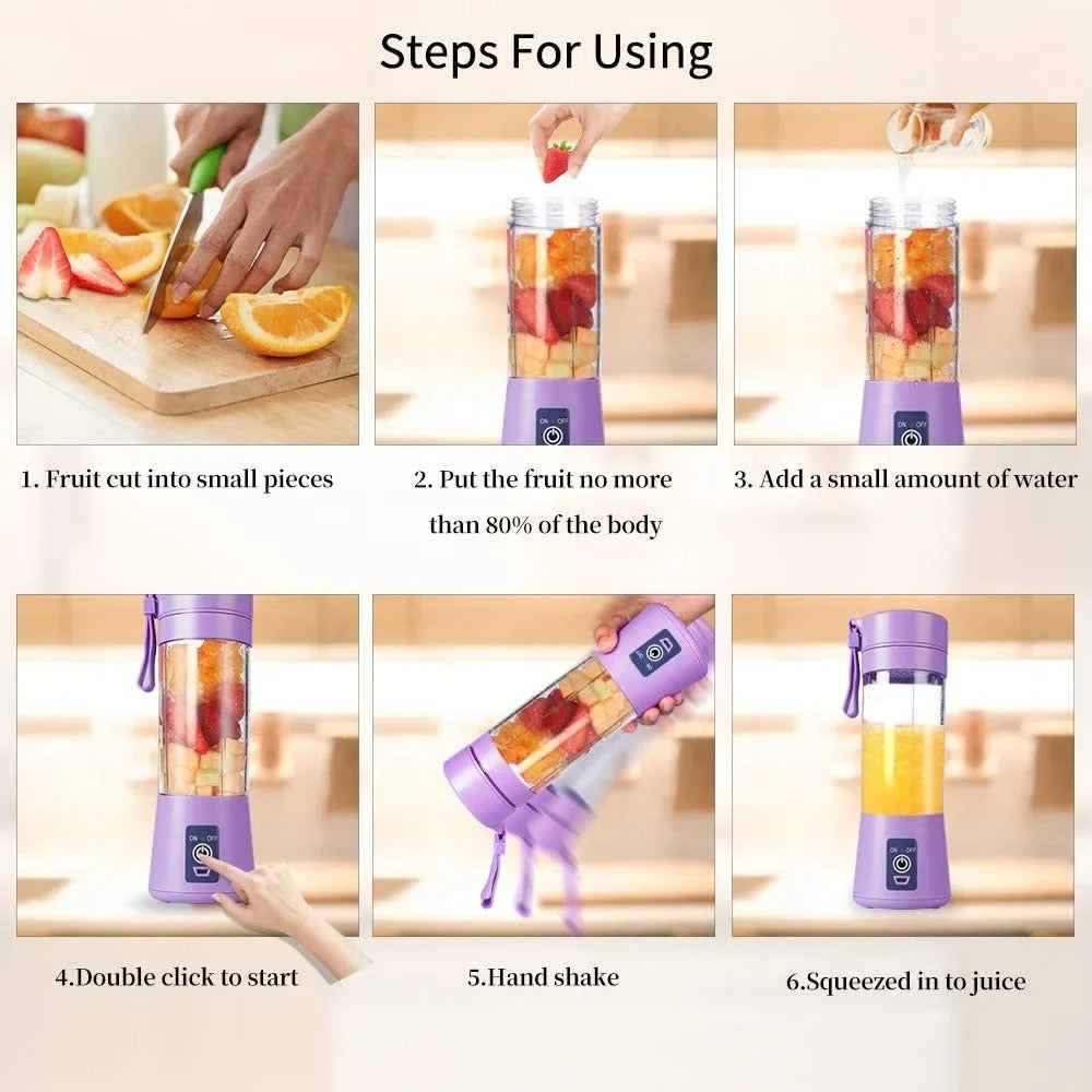 Mini Electric Juicer USB Gift Set – Sifat Mart Pakistan