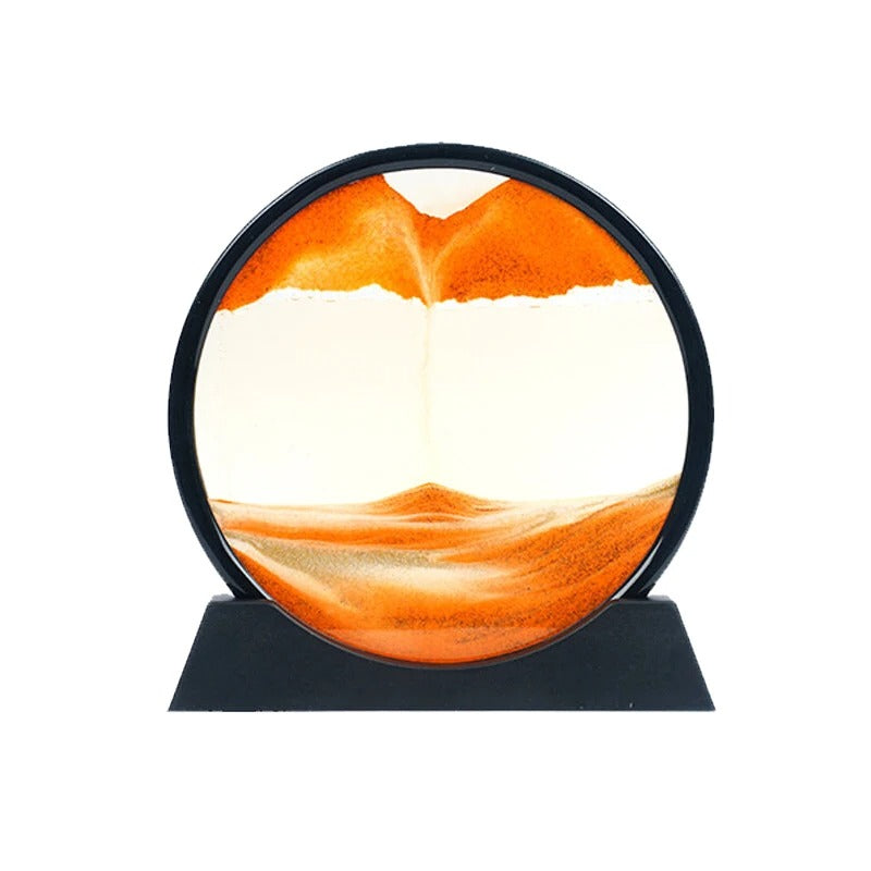 3D Moving Sand Art Lamp Orange – Sifat Mart Pakistan