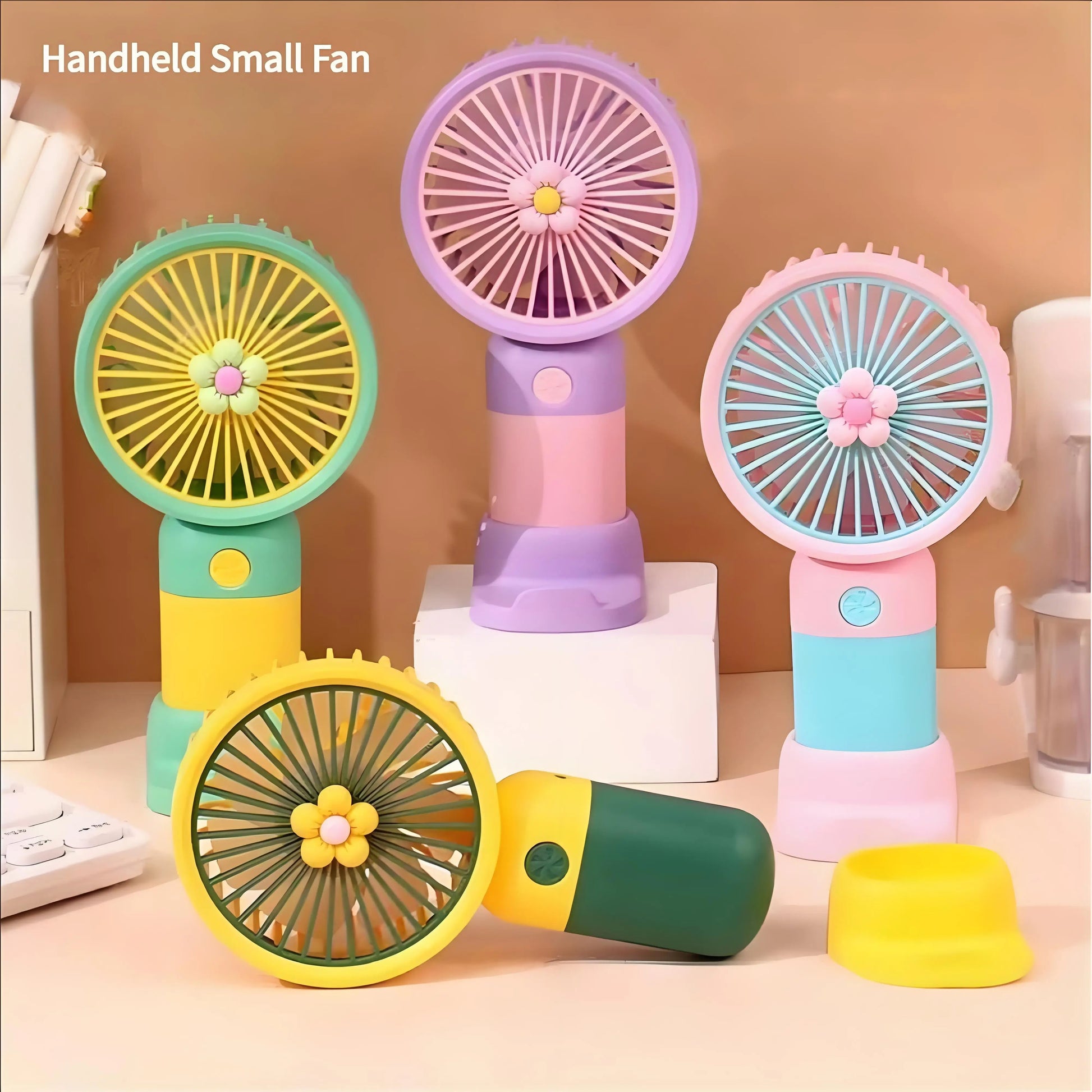 3 Speed Mini Hand Fan All Colors – Sifat Mart Pakistan