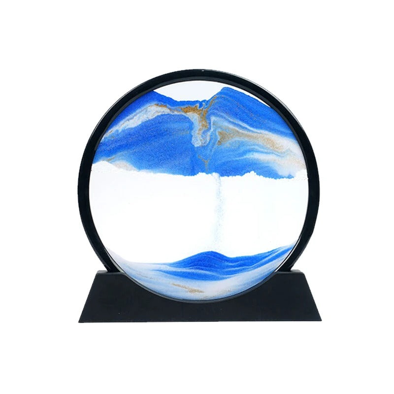 3D Moving Sand Art Lamp Blue – Sifat Mart Pakistan