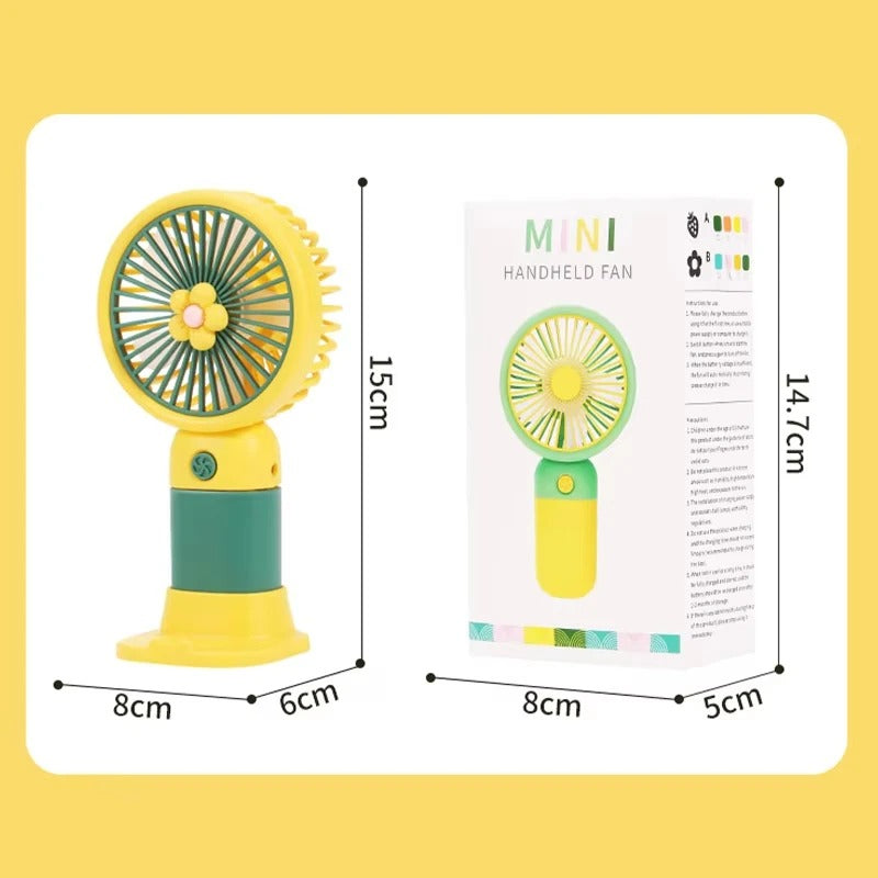 3 Speed Rechargeable Hand Fan Specs – Sifat Mart Pakistan