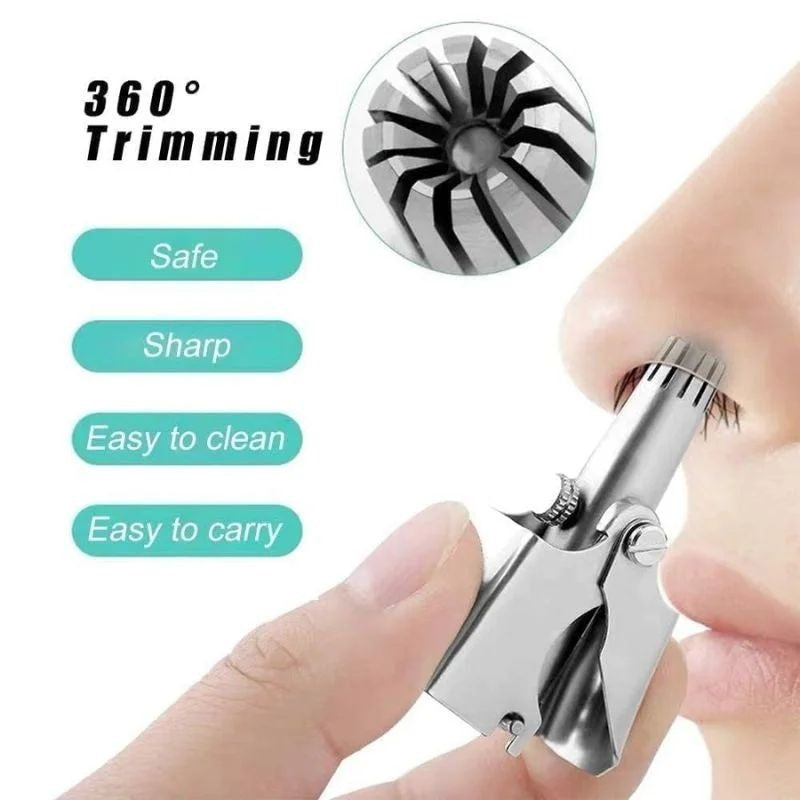 Nose Hair Trimmer Men Stainless Steel Set – Sifat Mart Pakistan