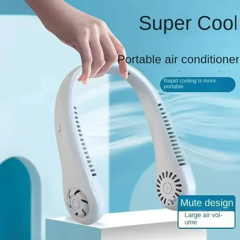 Mini Neck Bladeless Fan With Water – Sifat Mart Pakistan