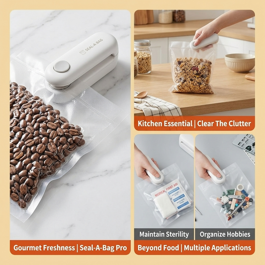 Mini Heat Sealing Machine 2-in-1 Cutter Sealer – Sifat Mart Pakistan